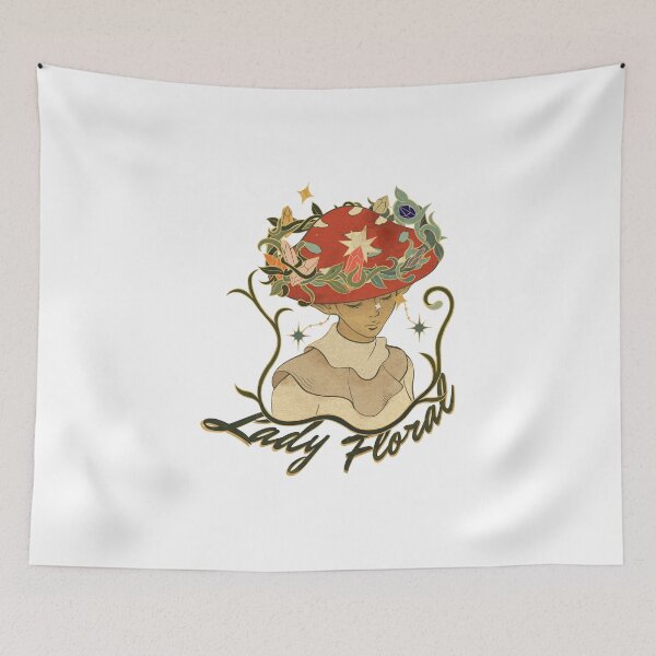 Item preview, Lady Floral designed and sold by Mocicka.