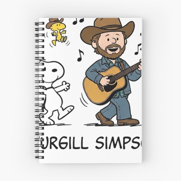 Item preview, Snoopy Dancing Music Artist Mashup Parody Sturgill Simpson #971 designed and sold by angel-knox.