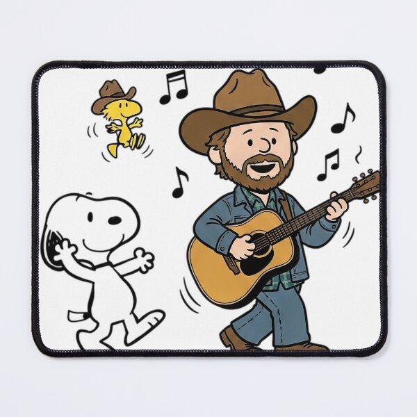 Item preview, Snoopy Dancing Music Artist Mashup Parody Sturgill Simpson #971 designed and sold by angel-knox.