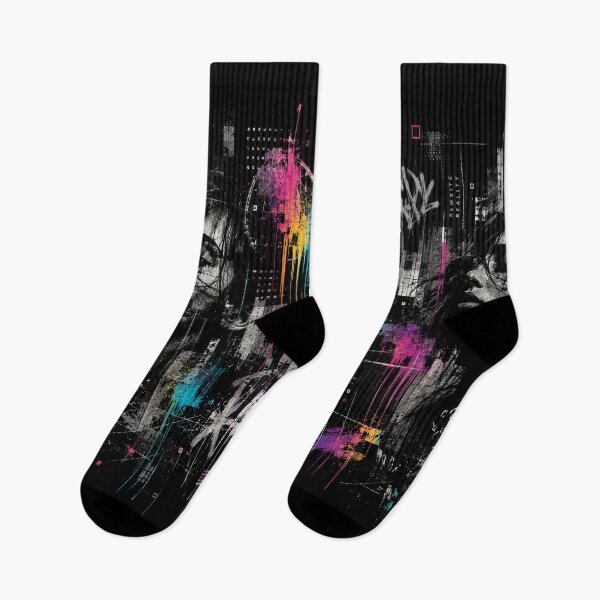 Item preview, Neon Fragments - Between Chaos and Identity designed and sold by Personiq Kaleido.
