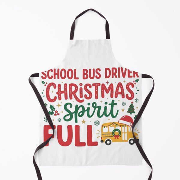 Artikelvorschau, Weihnachtsstimmung unter Schulbusfahrern – Festliche Feiertags-Wertschätzung entworfen und verkauft von raedattia.