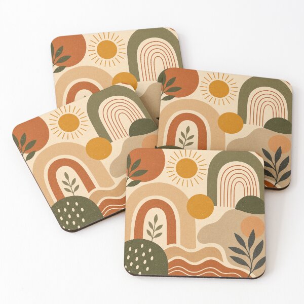 Item preview, Retro Abstract – Mid Century Modern Boho Shapes designed and sold by 50Pxels.