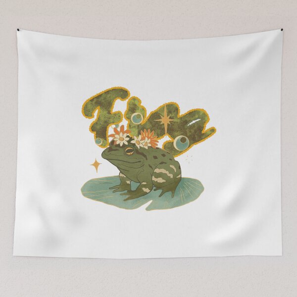 Item preview, Cottagecore Frog designed and sold by Mocicka.