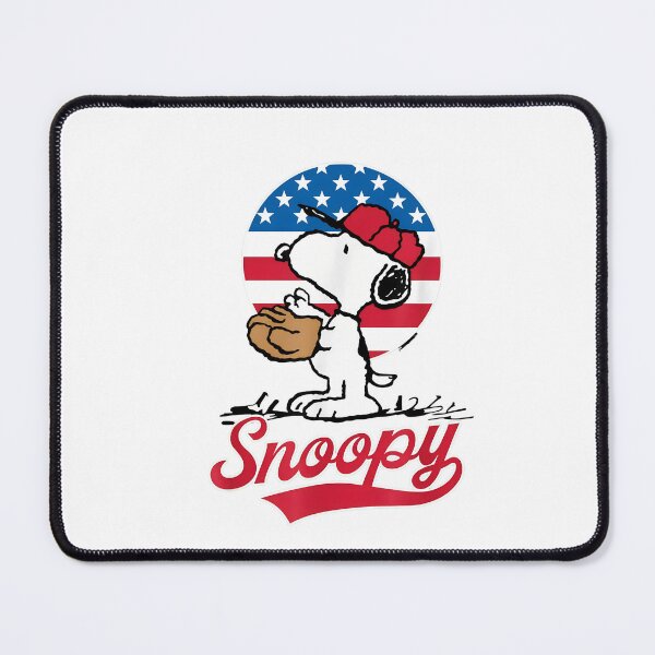 Item preview, Snoopy Baseball Player Patriotic American  designed and sold by maegilldepus.