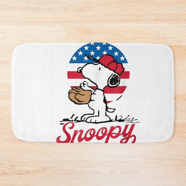 Item preview, Snoopy Baseball Player Patriotic American  designed and sold by maegilldepus.