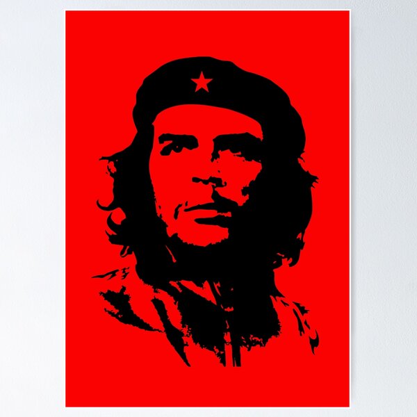 Item preview, Che Guevara Black-on-Black Revolutionary designed and sold by AIEverything.