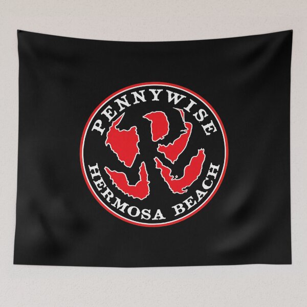 Item preview, Pennywise Hermosa Beach Emblem-34 designed and sold by NapoEssoArts.