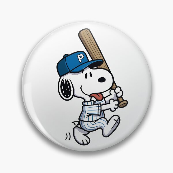 Item preview, Snoopy Baseball Player Pinstripes Bat  designed and sold by maegilldepus.