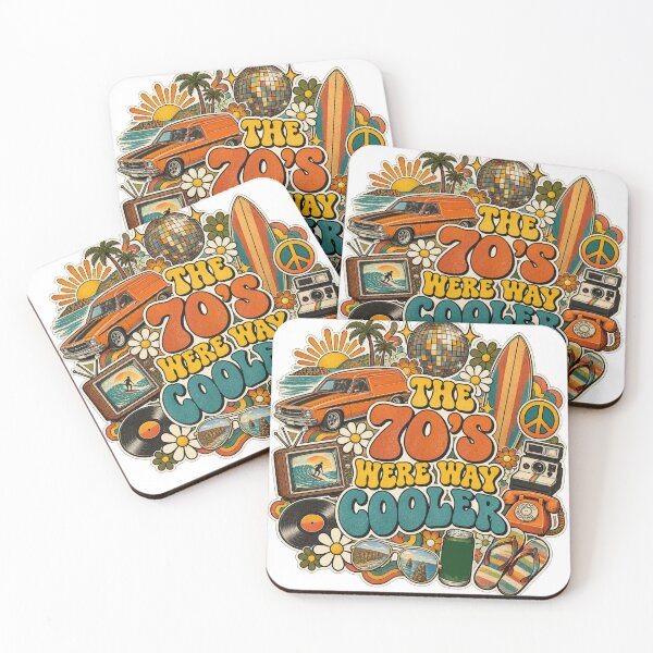 Item preview, The 70's Were Way Cooler Retro Aussie 70s Surf Van Beach Disco Vintage designed and sold by Yellowriversss.