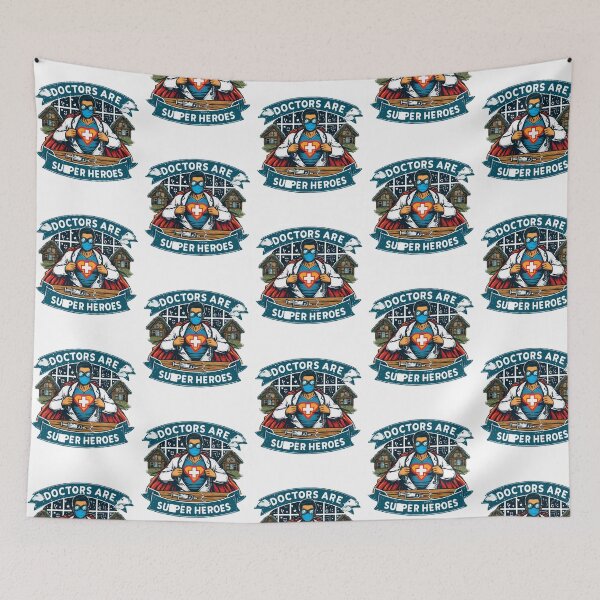 Item preview, Doctors Are Super Heroes designed and sold by helaina-madson.