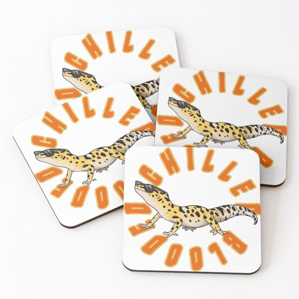 Item preview, Chilled Blooded-Cool Leopard Gecko designed and sold by Turtle D Tee.