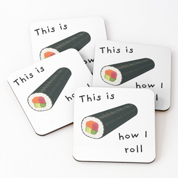 Item preview, This is how I roll - Funny  designed and sold by evavv-studio.