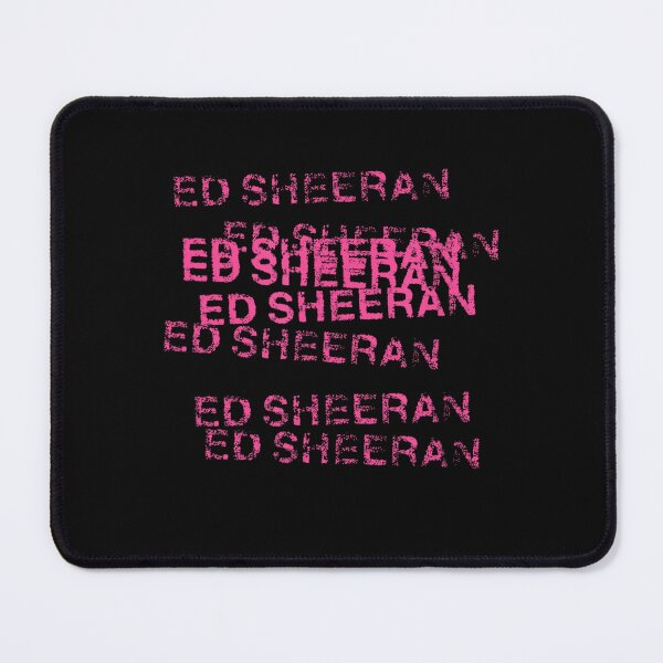 Item preview, Ed Sheeran Repeating Typography Distressed Graphic Design designed and sold by KoolesKanah.