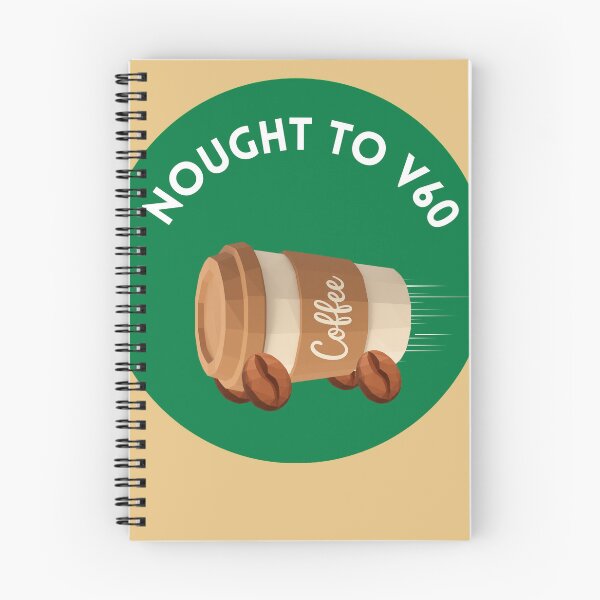 Item preview, Nought to V60 Funny Coffee Car Racing Pun designed and sold by Samtexboom.