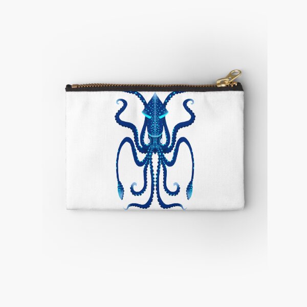 Item preview, Bioluminescent Deep Sea Firefly Blue Squid In Digital designed and sold by wolf-jacks.