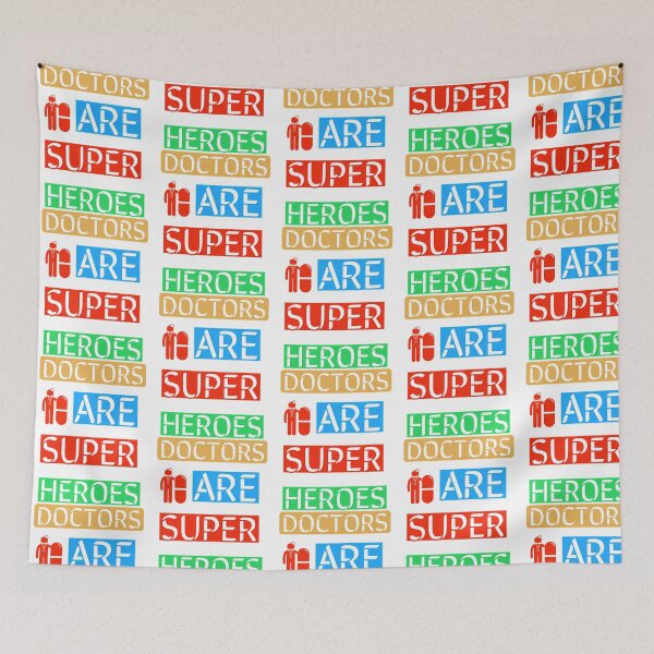 Item preview, Doctors Are Super Heroes designed and sold by helaina-madson.