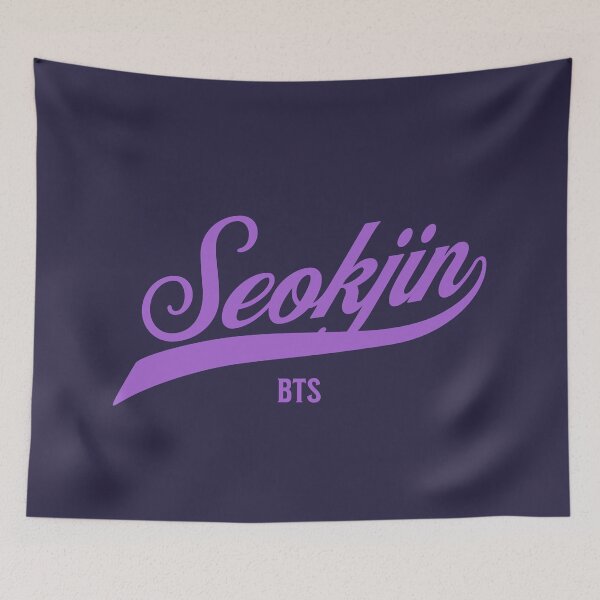 Item preview, BTS Jin Kim Seokjin varsity baseball army bangtan designed and sold by Morcawork.