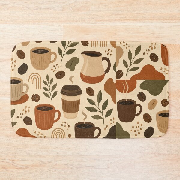Item preview, Coffee House – Retro Coffee & Espresso Pattern designed and sold by 50Pxels.