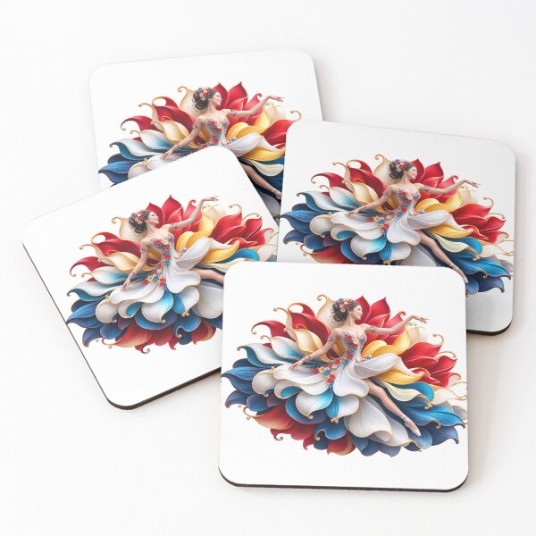 Item preview, Colorful Floral Fantasy Dancer designed and sold by Reshmakhan.