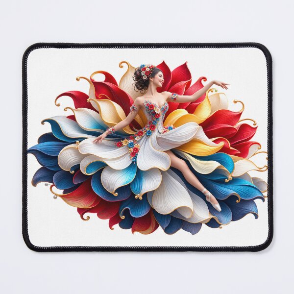 Item preview, Colorful Floral Fantasy Dancer designed and sold by Reshmakhan.