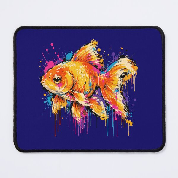 Item preview, Colorful Goldfish Graffiti Street Art designed and sold by Kisho.