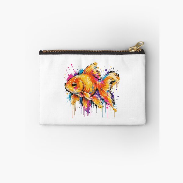 Item preview, Colorful Goldfish Graffiti Street Art designed and sold by Kisho.