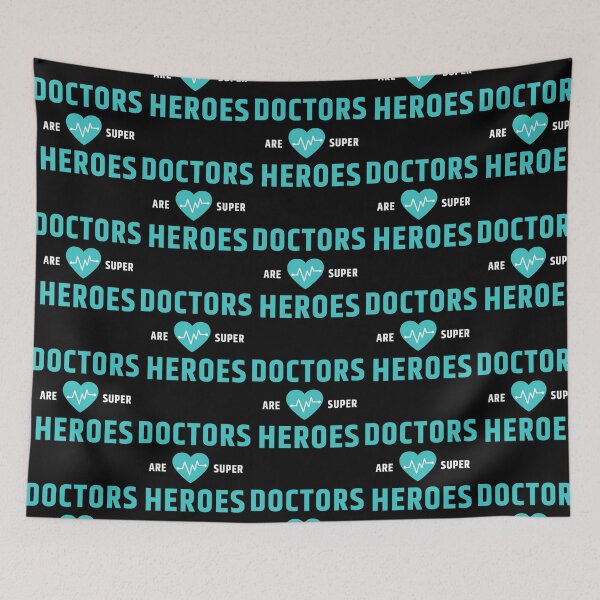 Item preview, Doctors Are Super Heroes designed and sold by helaina-madson.
