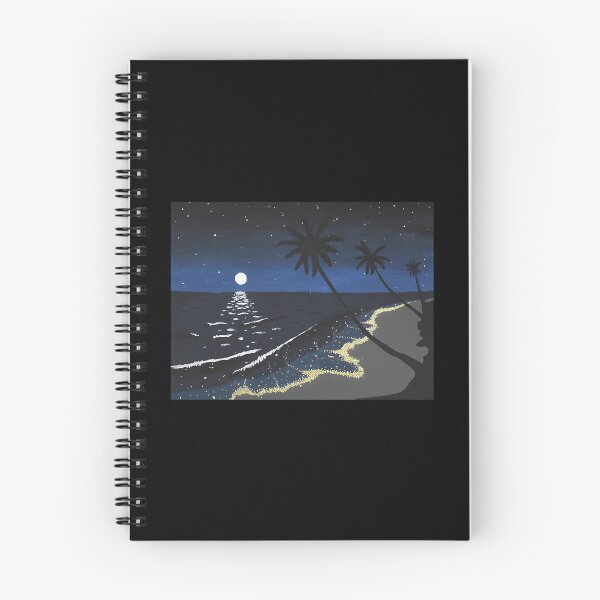 Item preview, Bioluminescent Moonlit Beach designed and sold by wolf-jacks.