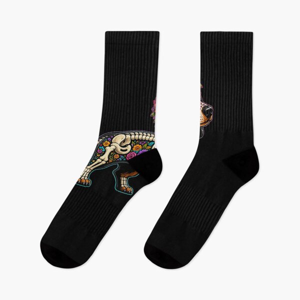 Item preview, Mexican Dachshund Muertos Day Of Dead Halloween designed and sold by ShirTomDesigns.