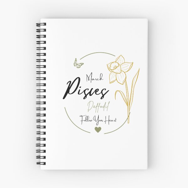 Item preview, March Pisces Daffodil | Follow Your Heart Zodiac Design designed and sold by FlareCraftStudio.