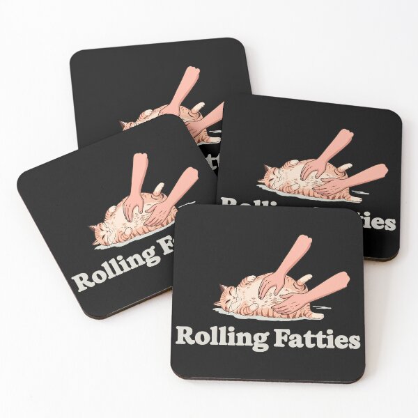 Item preview, Rolling Fatties Cat Belly Petting Funny Cute Animal Art designed and sold by GiaoCalonas.