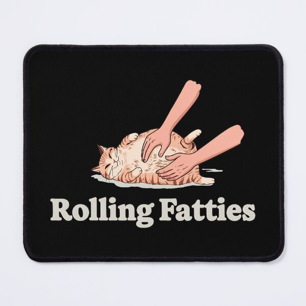 Item preview, Rolling Fatties Cat Belly Petting Funny Cute Animal Art designed and sold by GiaoCalonas.