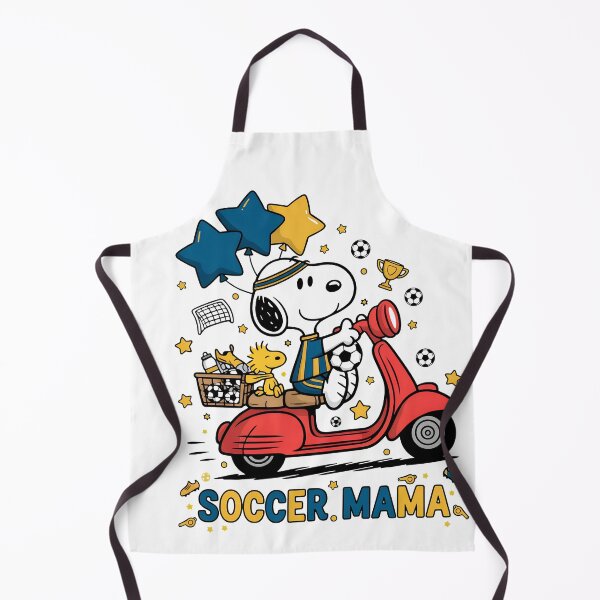 Item preview, Snoopy Soccer Mama Scooter Peanuts designed and sold by cesrahotdemo.