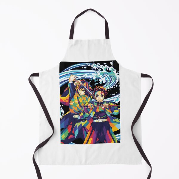 Item preview, Tanjiro And Giyu Demon Slayer Art - Kimetsu No Yaiba Water Breathing Duo Design | Limited Edition designed and sold by marty5.