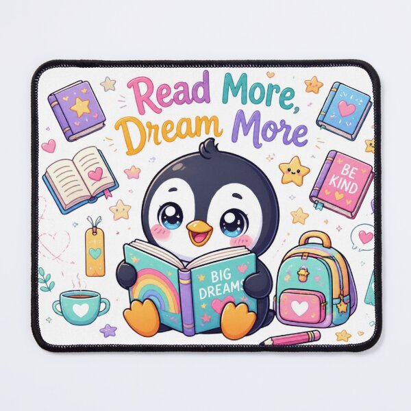 Item preview, Read More Dream More Penguin designed and sold by Alaakadry800.