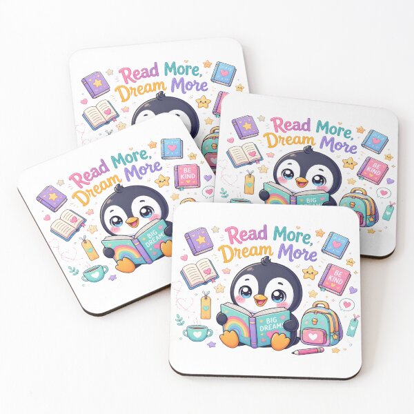 Item preview, Read More Dream More Penguin designed and sold by Alaakadry800.