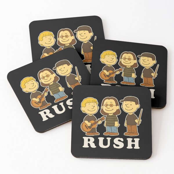 Item preview, RUSH Band Peanuts Style Cartoon Tribute-36 designed and sold by AmoreDesignAns.