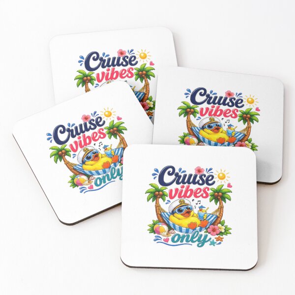 Item preview, Cruise Vibes Only Cute Duck designed and sold by roartusa.