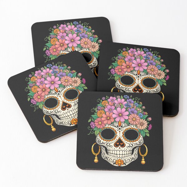 Item preview, Sugar Skull Dia De Los Muertos Halloween designed and sold by ShirTomDesigns.