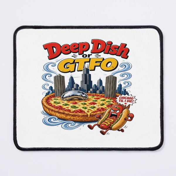 Item preview, Chicago Deep Dish Pizza Chicago Till I Die designed and sold by Sushikidsntoddlers.