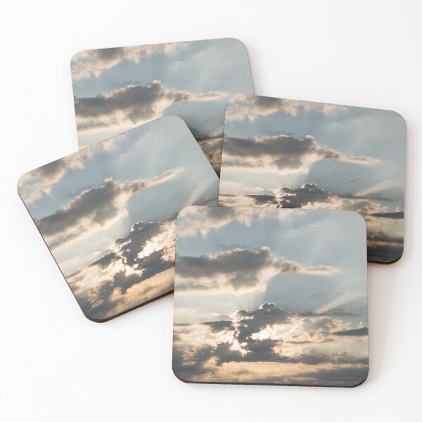 Item preview, Dramatic Shadowy Clouds and Godrays over Calm Ocean designed and sold by Georgia Mizuleva.