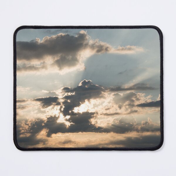 Item preview, Dramatic Shadowy Clouds and Godrays over Calm Ocean designed and sold by Georgia Mizuleva.