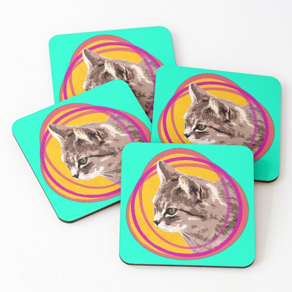 Item preview, Pop art Balearic Islands cat designed and sold by Periartwork.