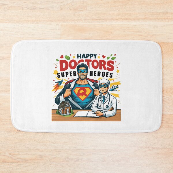 Item preview, Doctors Are Super Heroes Red designed and sold by helaina-madson.