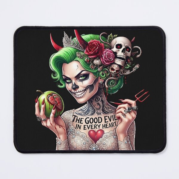 Item preview, Devil Bride Holding Heart Apple   designed and sold by Voodoo Store Paranormal Collections.