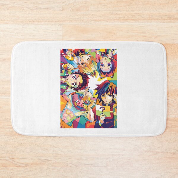 Item preview, Demon Slayer Colorful Pop Art | ⭐⭐⭐⭐⭐ designed and sold by marty5.