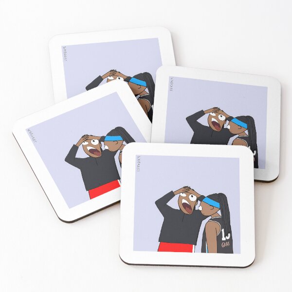 Item preview, A'Ja And Lish Flop designed and sold by vaidag-arnett.