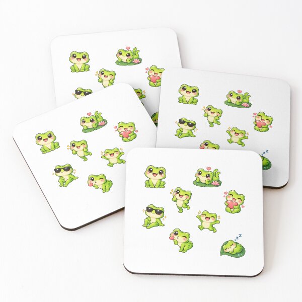 Item preview, Cute Kawaii Frogs designed and sold by odkocreative.