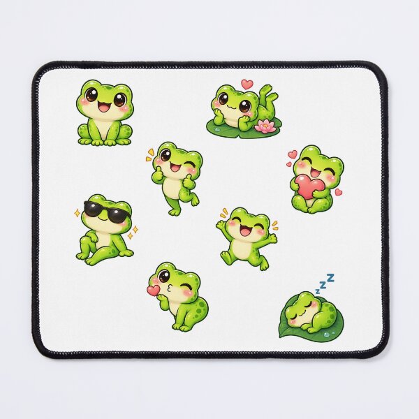 Item preview, Cute Kawaii Frogs designed and sold by odkocreative.