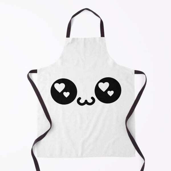 Item preview, Cute kawaii owo heart eyes face designed and sold by BlushyPrint.
